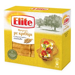 ELITE | Φρυγανιές με Κριθάρι 250g