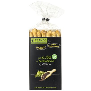ΤΣΑΝΟΣ | Κριτσίνια με Κινόα & Δενδρολίβανο 120g