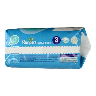 PAMPERS | ΠΑΝΕΣ ΜΩΡΟΥ ACTIVE BABY GIANT ΝΟΥΜΕΡΟ 3 (6-10 KG) 20 ΤΕΜ