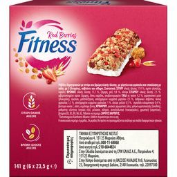 FITNESS | FITNESS RED BERRIES BARS 6X23.5G