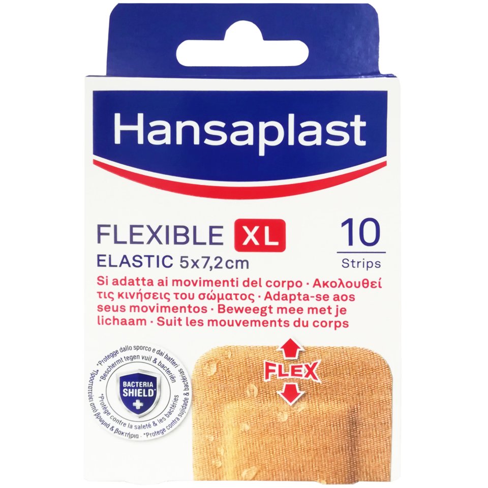 HANSAPLAST Επιθέματα Flexible XL Elastic 10 Τεμάχια