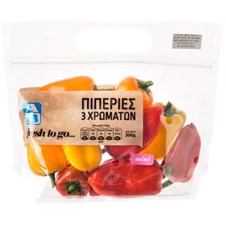 ΑΒ | ΑΒ MINI PEPPERS 3 COLORS 300GR. GREEK ΜΙΝΙ 3 ΧΡΩΜΑΤΩΝ 300 GR