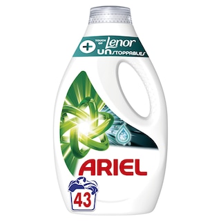ARIEL | Υγρό Πλυντηρίου Ρούχων Unstoppables 43 Μεζούρες
