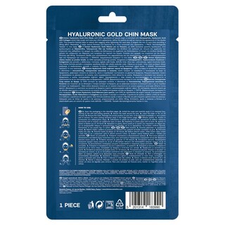 BIOTEN | Μάσκα για Πηγούνι Hyaluronic Gold Chin Mask 1 Τεμάχιο