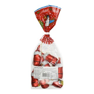 ΑΣΤΗΡ | ΣΟΚΟΛΑΤΕΝΙΟ ΧΡΙΣΤΟΥΓΕΝΝΙΑΤΙΚΟ ΣΤΟΛΙΔΙΑ ΣΑΚΟΥΛΑΚΙ 100GR