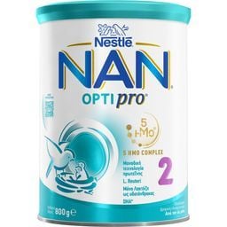 NAN | Γάλα Βρεφικό Σκόνη Optipro Νο2 6+ Μηνών 800gr