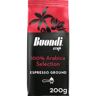 BUONDI | ΚΑΦΕΣ ΕΣΠΡΕΣΣΟ ΑΛΕΣΜΕΝΟΣ ARABICA 200 GR