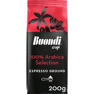 BUONDI | ΚΑΦΕΣ ΕΣΠΡΕΣΣΟ ΑΛΕΣΜΕΝΟΣ ARABICA 200 GR