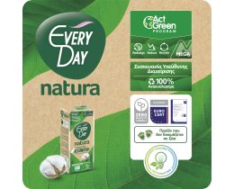 EVERY DAY | Σερβιετάκια All Cotton Natura Normal 20 Τεμάχια