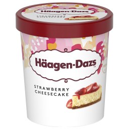 HAAGEN DAZS | Παγωτό Τσίζκεϊκ Φράουλα 400gr