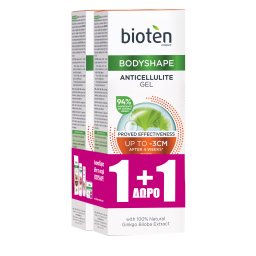 BIOTEN | Gel Αντικυτταριτιδικό Bodyshape 200ml 1+1 Δώρο