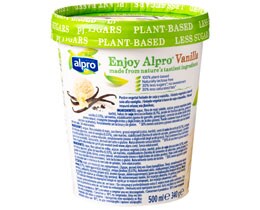 ALPRO | ALPRO ICE CREAM SOYA VANILLA  340GR / 500ML