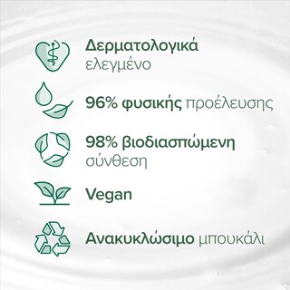 PALMOLIVE | Κρεμοσάπουνο Naturals Γάλα & Aμύγδαλο Ανταλλακτικό 750ml