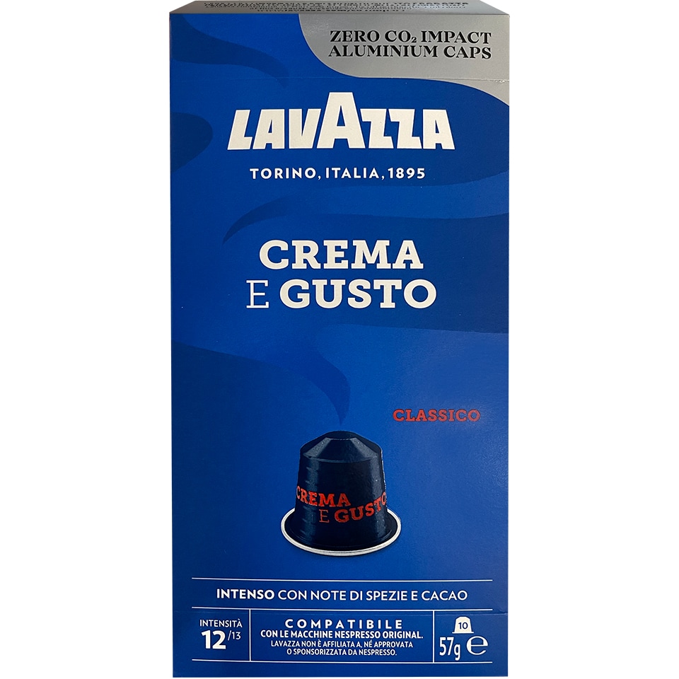 LAVAZZA Κάψουλες Καφέ Crema E Gusto 10x5.7g