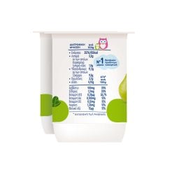 ADVANCE | Επιδόρπιο Γιαουρτιού Αχλάδι Βερίκοκο 2x140g