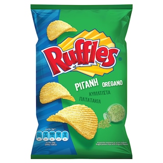RUFFLES | Τσιπς Κυματιστά Ρίγανη 150g