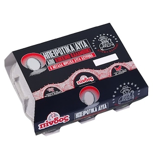 ΗΠΕΙΡΩΤΙΚΑ | Αυγά Αχυρώνα με Καλαμπόκι 6 Τεμάχια