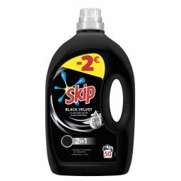 SKIP | Υγρό Πλυντηρίου Ρούχων Black Velvet 50 Μεζ. Έκπτωση 2Ε