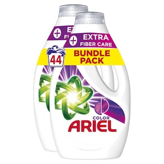 ARIEL | Υγρό Πλυντηρίου Ρούχων Fiber Care 22+22 Μεζούρες Δώρο