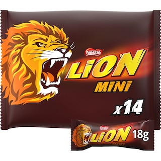 LION | Γκοφρέτες Μίνι Σοκολάτα Γάλακτος με Καραμέλα 270g