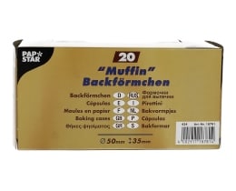 - | Baking Cups Muffin White 20 pcs