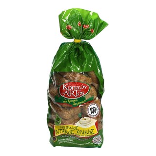 ΚΡΗΤΩΝ ΑΡΤΟΣ | ΝΤΑΚΟΣ ΚΡΙΘΙΝΟΣ 100% ΟΛΙΚΗΣ ΑΛΕΣΗΣ 750 GR