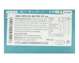 VEGANACT | Cordon Bleu Genius Κατεψυγμένο Vegan 320g