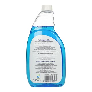 ΑΒ | Καθαριστικό Τζαμιών Blue Ανταλλακτικό 750ml