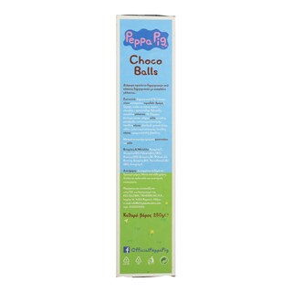 PEPPA PIG | CEREAL PEPPA PIG CHOCO BALLS 250 GR