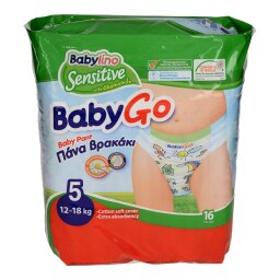 BABYGO | ΠΑΝΕΣ ΒΡΑΚΑΚΙΑ No 5 12 - 18 KGR 16 ΤΕΜ