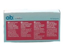 O.B. | ΤΑΜΠΟΝ COMFORT SEAL MINI 16 ΤΕΜ