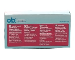 O.B. | ΤΑΜΠΟΝ COMFORT SEAL MINI 16 ΤΕΜ