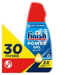 Απορρυπαντικό Πλυντηρίου Πιάτων All in 1 Max Power Gel Lemon 600ml