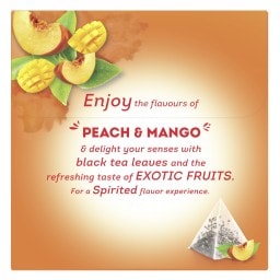 LIPTON | Τσάι Μαύρο Ροδάκινο Μάνγκο 20x1.8g