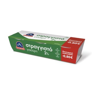 ΟΛΥΜΠΟΣ | OLYMPOS YOGHURT 2% 3Χ200G -0.80E