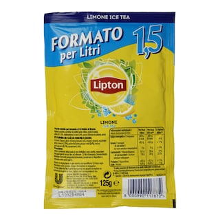 LIPTON | Ice Tea Σκόνη Λεμόνι 125g