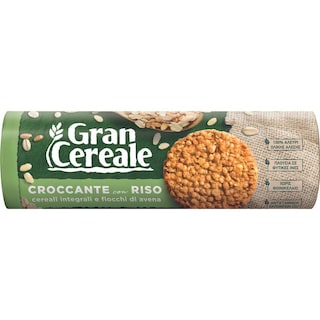 BARILLA | GRANCEREALE | Μπισκότα Τραγανά 230 gr