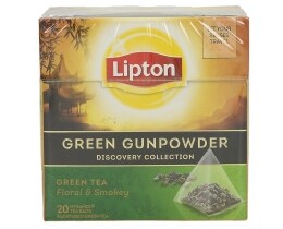 LIPTON | ΤΣΑΪ ΠΡΑΣΙΝΟ GUNPOWDER 20 ΦΑΚΕΛΑ Χ 1,8 GR