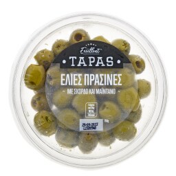 EXCELLENT TAPAS | Ελιές Πράσινες με Σκόρδο και Μαϊντανό 150g