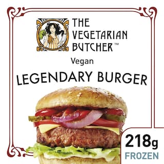 THE VEGETARIAN BUTCHER | Φυτικό Burger Σόγιας Legendary Vegan 218g