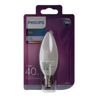 PHILIPS | PHILIPS ΛΑΜΠΑ LED ΚΕΡΙ 5.5W 40W E1 NEA
