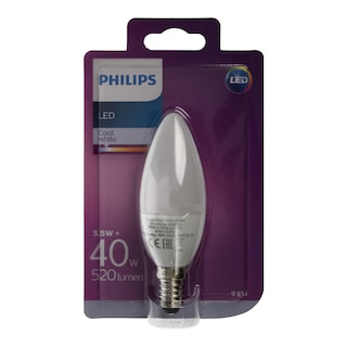 PHILIPS | PHILIPS ΛΑΜΠΑ LED ΚΕΡΙ 5.5W 40W E1 NEA