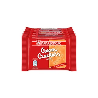 CREAM CRACKERS | Κράκερς Σίτου 5x43g