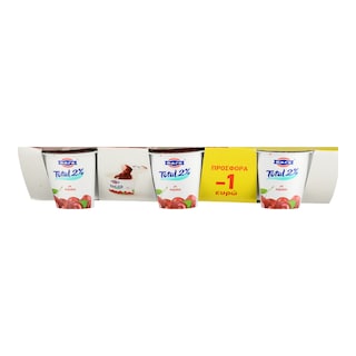 TOTAL | YOGHURT CHERRY 510 GR 3Χ170G 1E CHEAPER