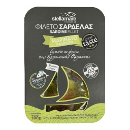 STELLA MARE | Φιλέτο Σαρδέλας Μαρινάτο 100g
