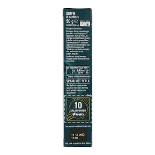 PERLA BEVERAGES | Κάψουλες Καφέ Espresso Ristretto 10x5g