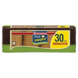 ΠΑΠΑΔΟΠΟΥΛΟΥ | Φρυγανιές Σίκαλης Χωρίς Προσθήκη Αλατιού & Ζάχαρης 4x80g Έκπτωση 0.30Ε