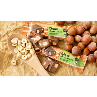 VEGANZ | Μπάρα Σοκολάτας Φουντούκι 40g