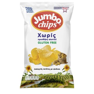 JUMBO | Τσιπς Χωρίς Προσθήκη Αλατιού 200g