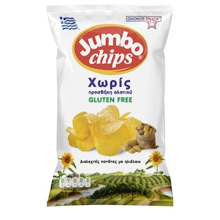 JUMBO | Τσιπς Χωρίς Προσθήκη Αλατιού 200g